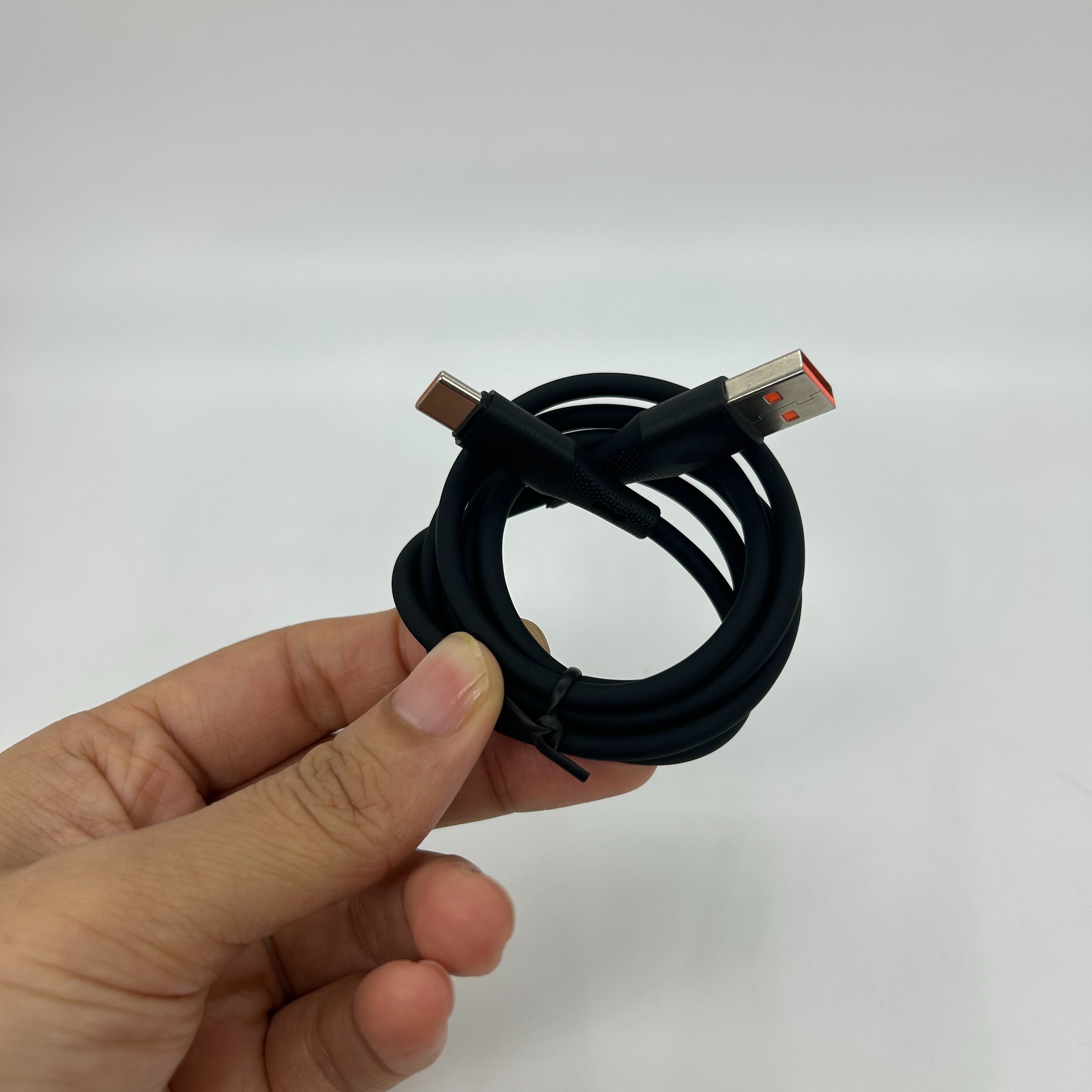 Liquid Silicone Antifreezing 6A Fast Charging Transmission 1M USB a Type Cord Charging USBC Data Cable