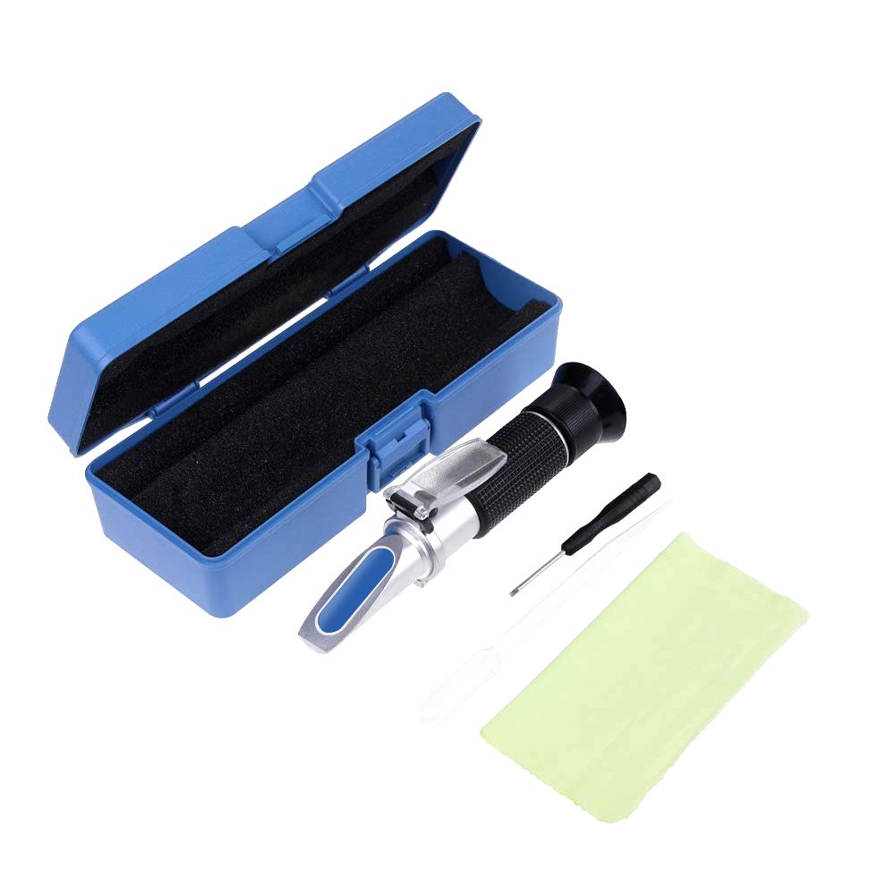 4 in 1 Portable Engine Fluid Glycol Freezing Point Car Battery Automotive Antifreeze Auto Refractometer