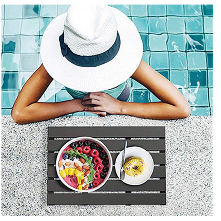 Custom Bathroom Natural Bamboo Water Pad Special Shower Bath Mat