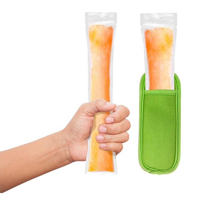 High Quality Waterproof Ice Pop Sleeves Dye Sublimation Cute Popsicle Holder