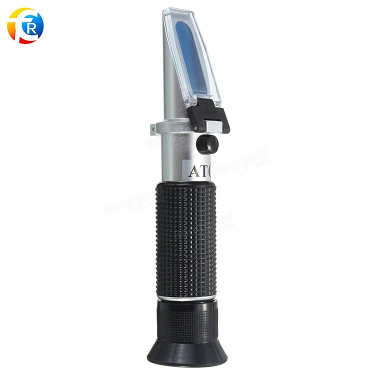 32% Brix ATC Handheld Refractometer Sugar Tester Aluminium Plastic Styles 0-32% Details
