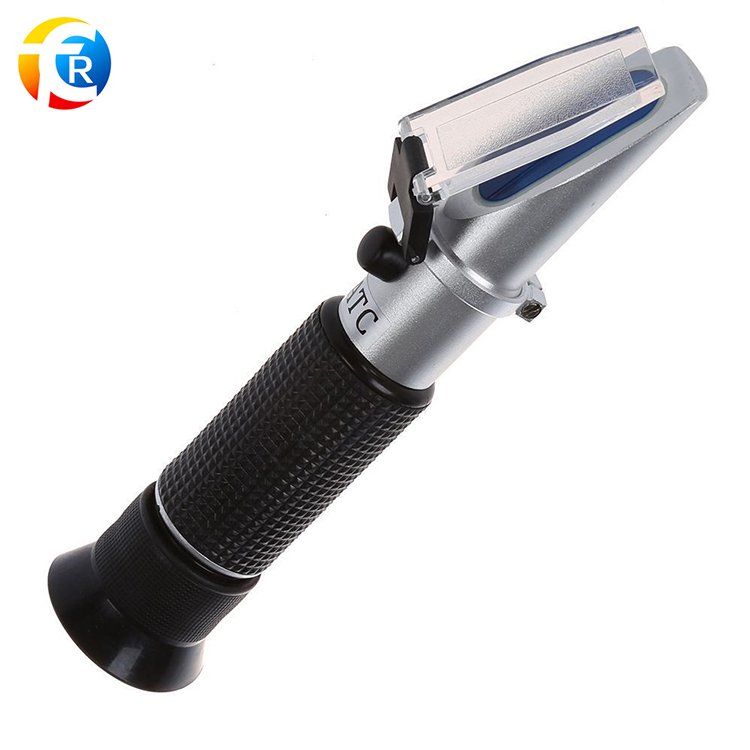 32% Brix ATC Handheld Refractometer Sugar Tester Aluminium Plastic Styles 0-32% Details