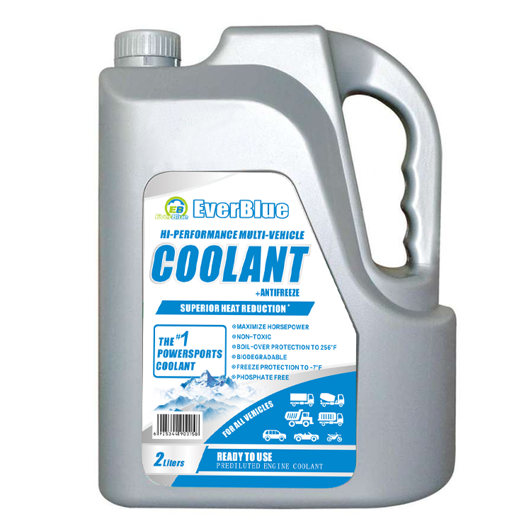 Hight Quality 2L Antifreeze Pink Red Green Blue Radiator Antifreeze Coolant Factory Organic Coolant