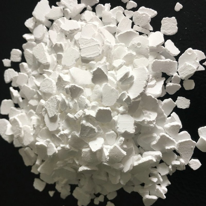 Calcium Chloride 74%/94% Flakes for Water Treatment Antifreeze Snow Removal Dust Control-Bagged Accelerant
