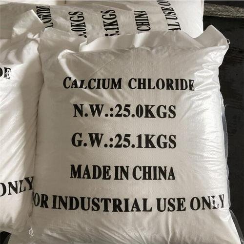 Calcium Chloride 74%/94% Flakes for Water Treatment Antifreeze Snow Removal Dust Control-Bagged Accelerant