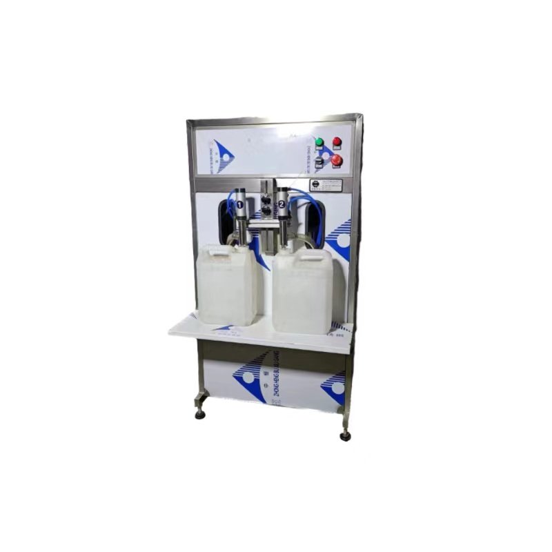 WF-LGY 5 Liter Edible Oil Double Head Piston Filling Machine Automotive Antifreeze Liquid Filling Equipment