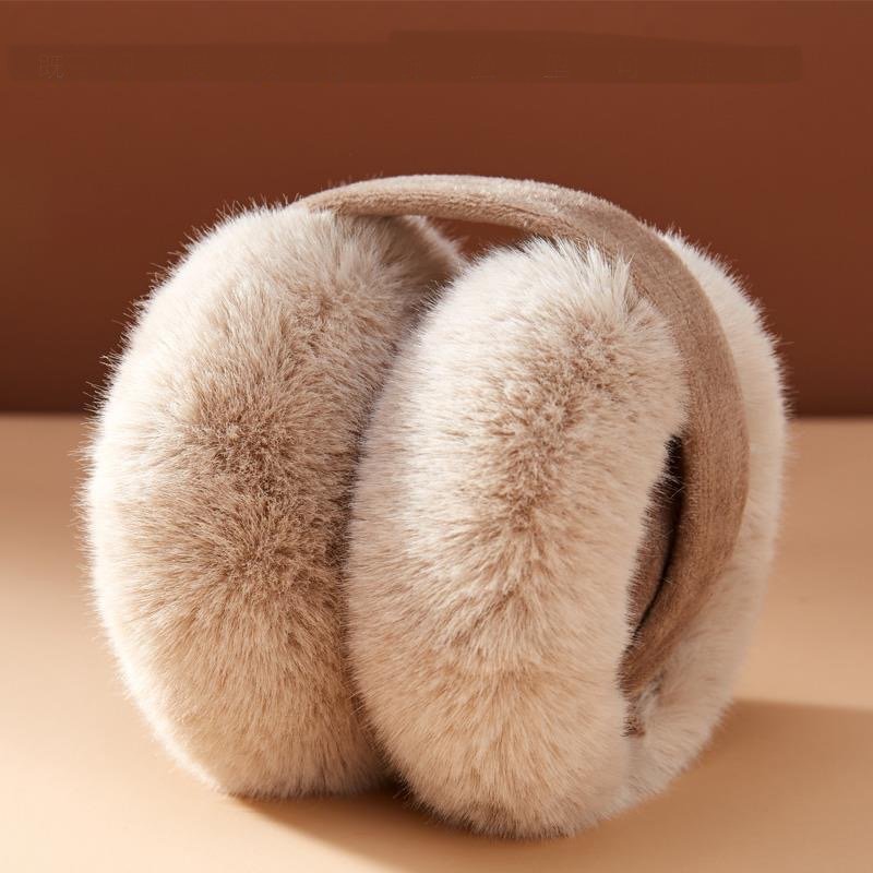 Winter Warm Earbags Antifreeze Earcaps Earmuffs Cute Simple Warm Foldable Earmuffs Warm Earmuffs