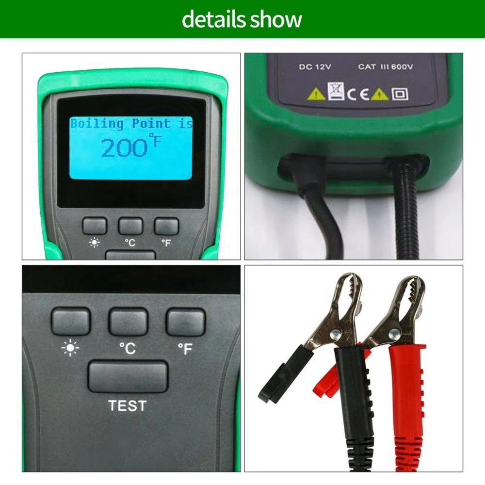 DUOYI DY23F 12V Auto Brake Fluid Tester Digital Car Brake Oil Tool DOT3/4/5/5.1 HD Indicator Check Display Auto Oil Tool