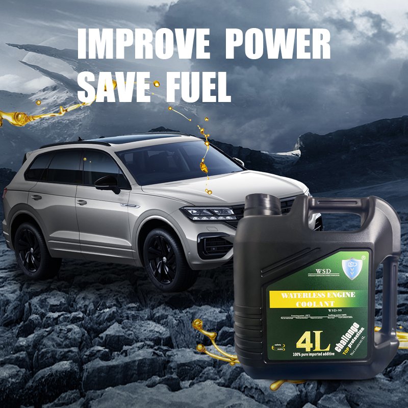 Automotive Antifreeze -50 Degrees Celsius Environmentally Friendly Protect Engine Oil-based Coolant