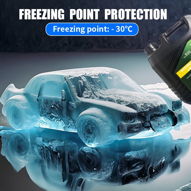 Automotive Antifreeze -50 Degrees Celsius Environmentally Friendly Protect Engine Oil-based Coolant