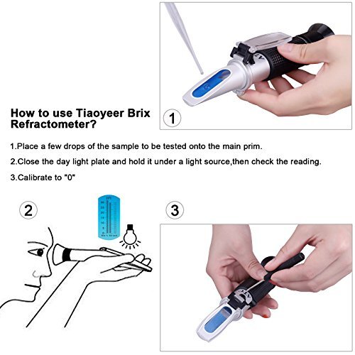 Promotion Black RHA-200ATC Glycol Antifreeze Battery Refractometer Tester Meter