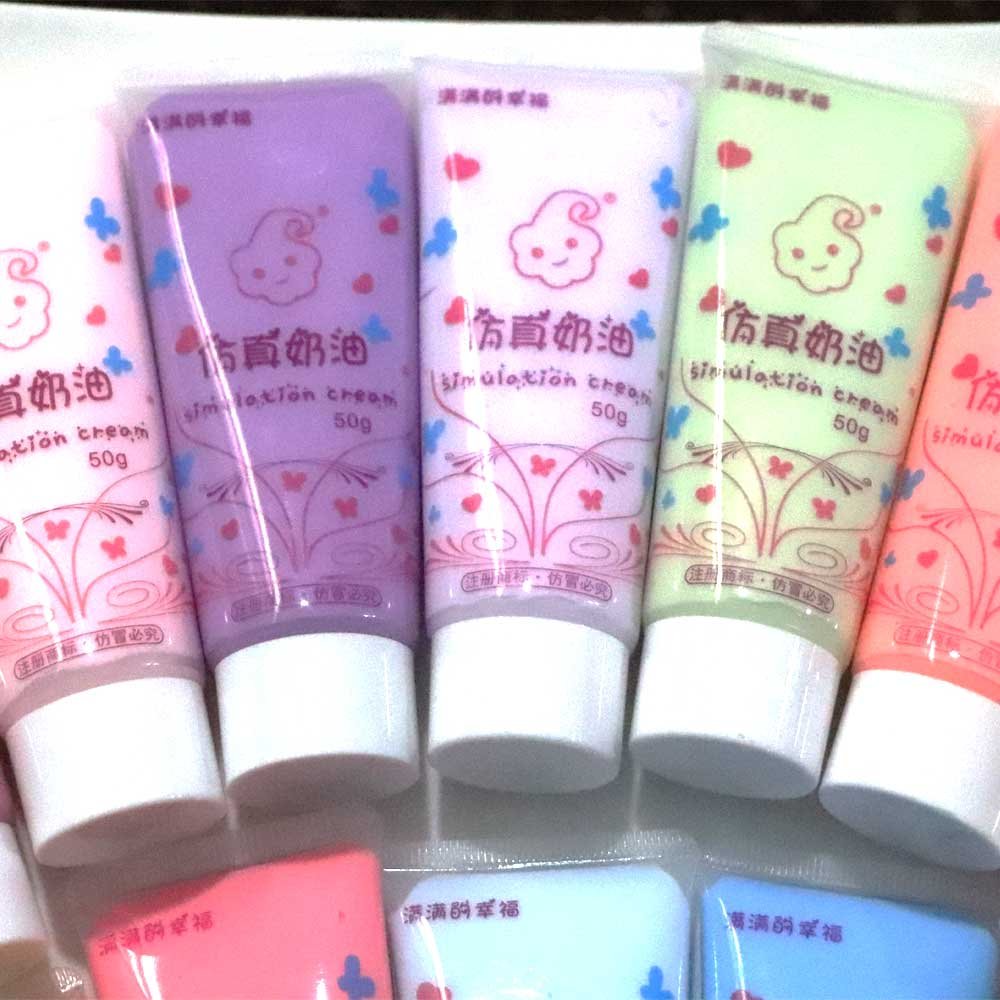 Assorted Color Cream Glue 50ml Antifreeze Handmade Creative Diy Making Mobile Phone Shell Decoration Accessories