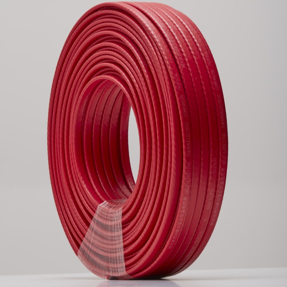 Hot Sales Electrical Self-regulating Pipe Heating Cable Thermo Heat Tracing Cable Customized 1/2 OEM ODM CE Certificate Copper