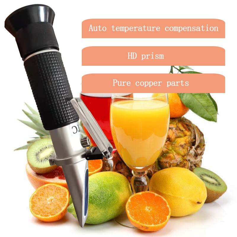 Refractometer Honey 10-32% for Honey Moisture Tester with ATC Ideal for Honey Maple Syrup and Molasses Bee Keepin