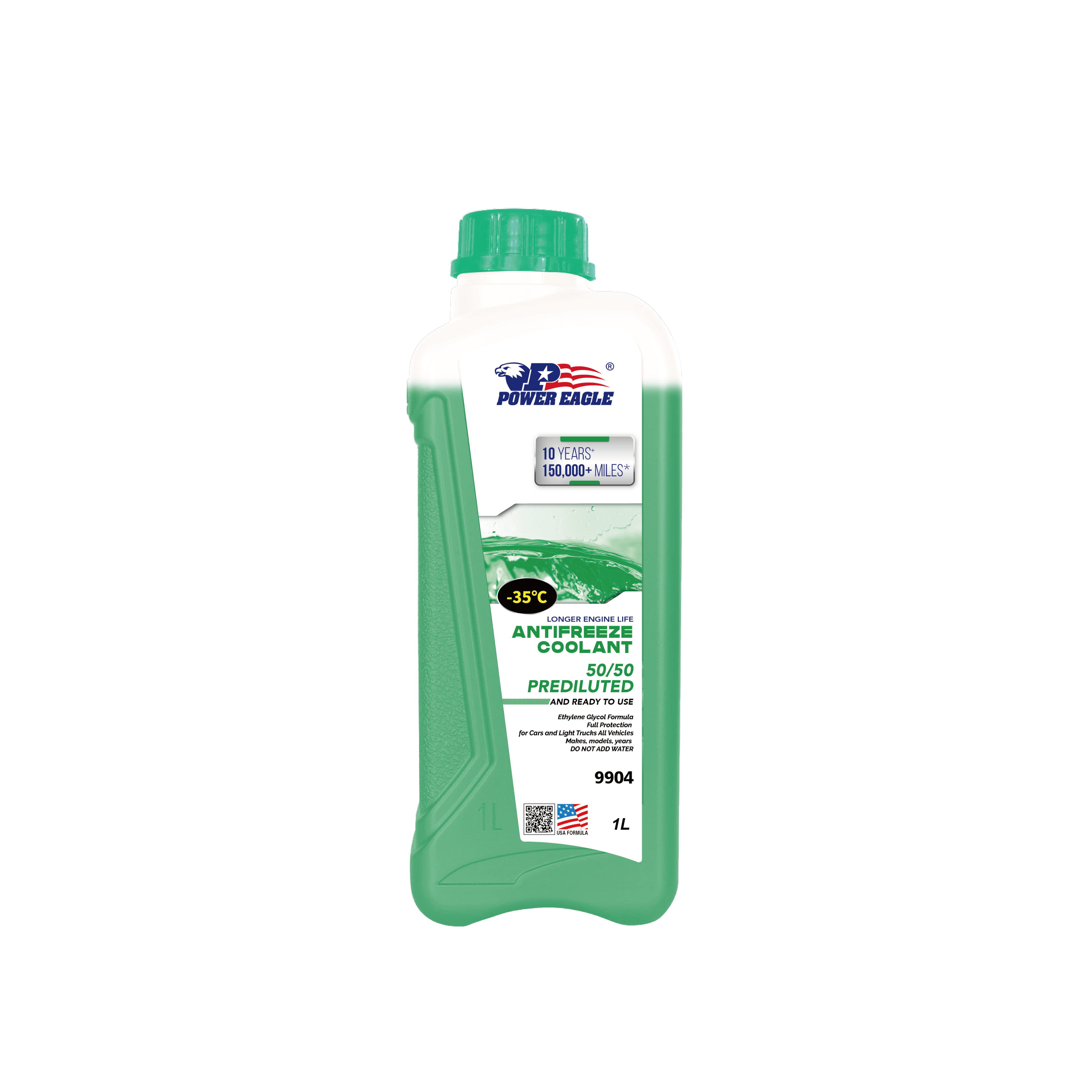 1L Top Selling Best Anti-freezing Radiator Coolant Engine Green and Red Long Life Coolant
