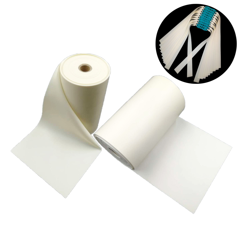 Antifreeze White Flat Rubber Band Wide Slingshot Rubber 0.4mm-0.8mm Latex Flat Slingshot Rubber Band