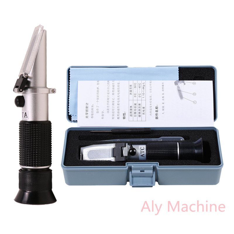 Handheld Antifreeze Freezing Point Tester Freezing Point Detector Electrolyte Hydrometer Glass Water Concentration Meter
