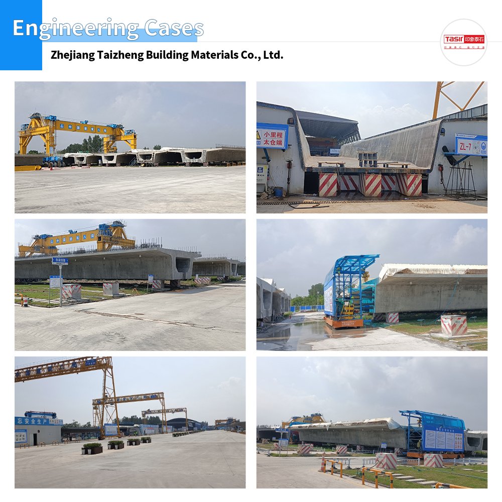 for steel structure foundation reinforcement crack treatment of old concrete structure cement mixing mortar