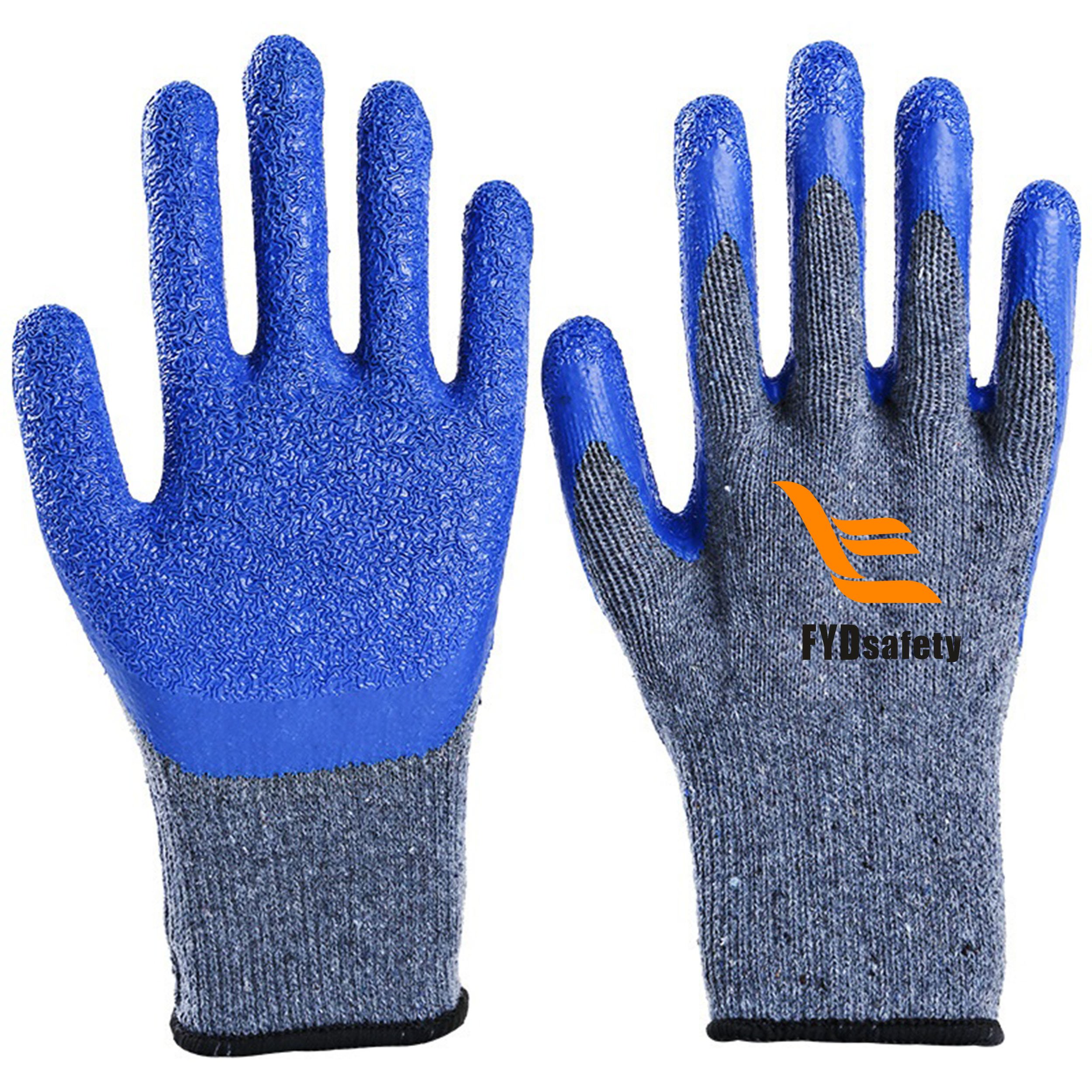 Hot Selling Antifreezing Thermal Winter Insulated Foam Palm Cold Weather Latex Coated Gloves