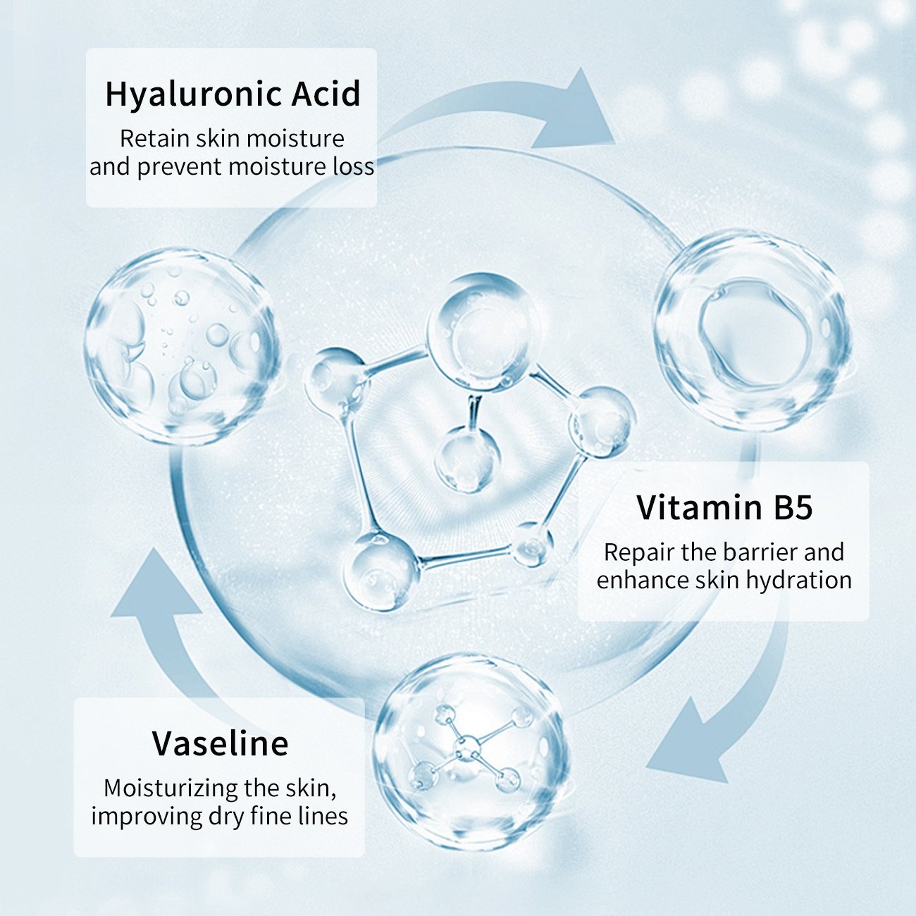Private Brand Hyaluronic Acid Moisturizing Hand and Foot Cream Vitamin B Anti Drying and Anti Cracking Cream