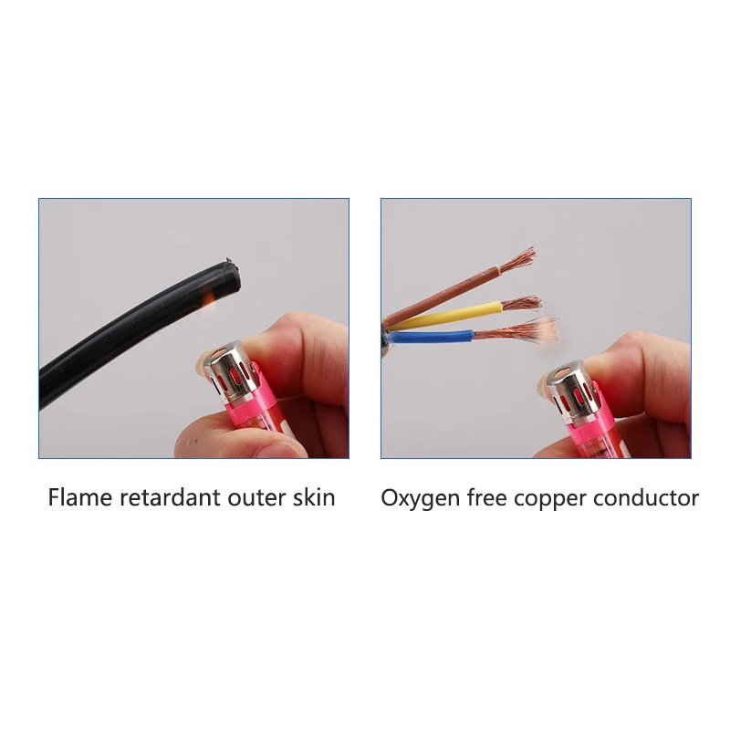 Engineering Wire and Cable 2 Core 3 Core Outdoor High Power Household Waterproof Extension Power Supply Antifreeze
