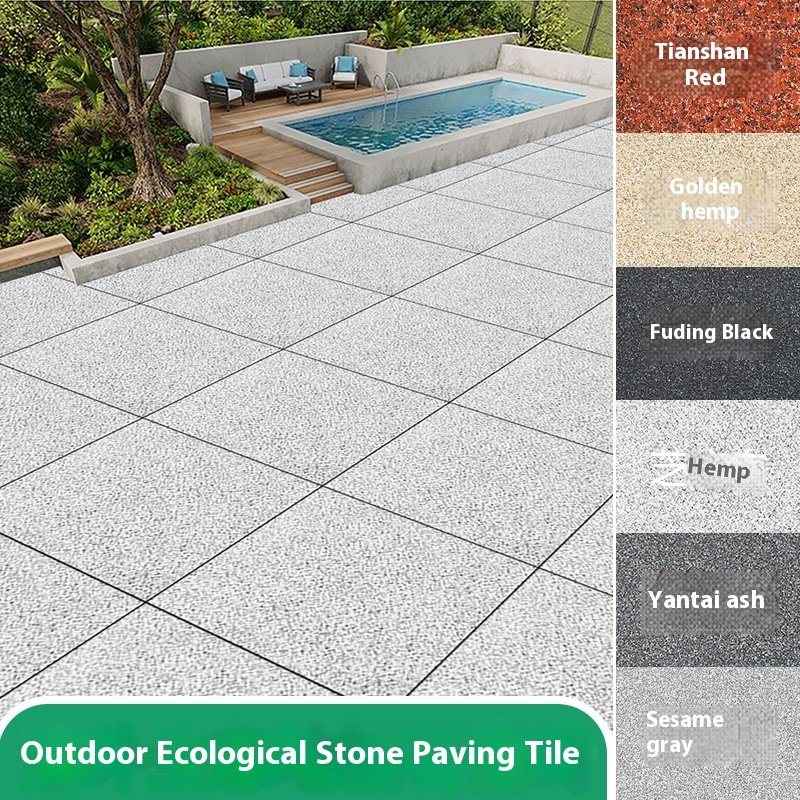 Modern Style Outdoor Terrace Courtyard Floor Tile 600x 600 Anti-Skid Antifreeze Stone Tile for Garden Floor