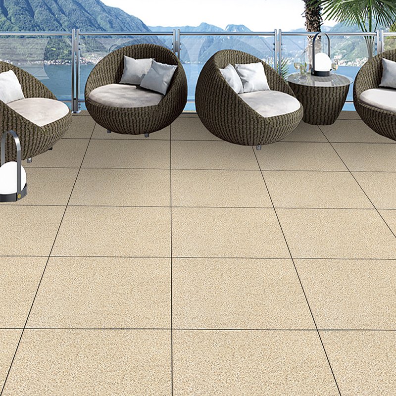 Modern Style Outdoor Terrace Courtyard Floor Tile 600x 600 Anti-Skid Antifreeze Stone Tile for Garden Floor