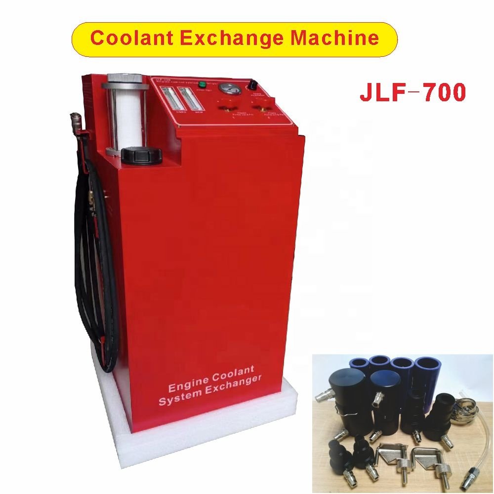 Automatic Coolant Exchange Machine for Cooling System Antifreeze Fluid Radiator Replace Clean Engine JLF 700