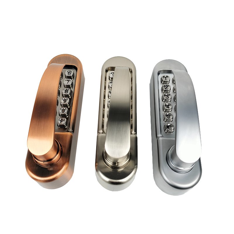Public Gate Door Lock Home Garden Keyless Antifreeze Waterproof Zinc Alloy Mechanical Combination Lock