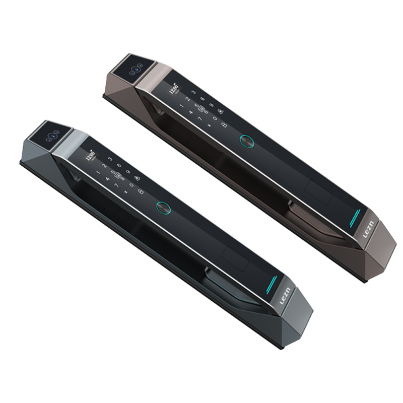 LEZN R8 Facial Digital Fingerprint Biometric Lock RFID IC Card Wireless Application Intelligent Lock
