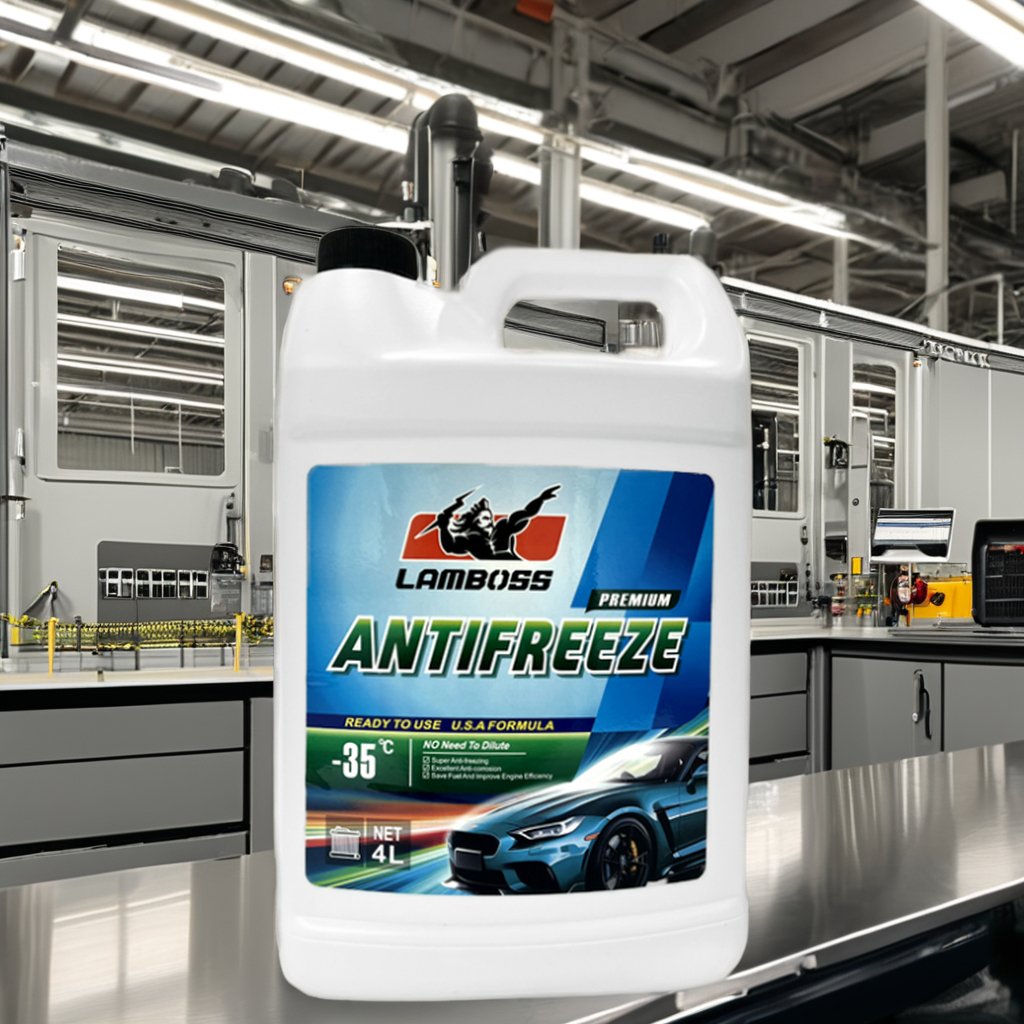 LAMBOSS 4L Concentrated Liquid Ethylene Glycol Raw Material Production Line Wholesale Car Coolant Antifreeze