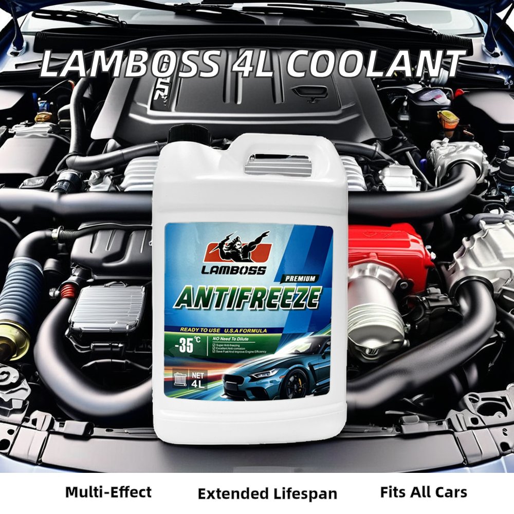 LAMBOSS 4L Concentrated Liquid Ethylene Glycol Raw Material Production Line Wholesale Car Coolant Antifreeze