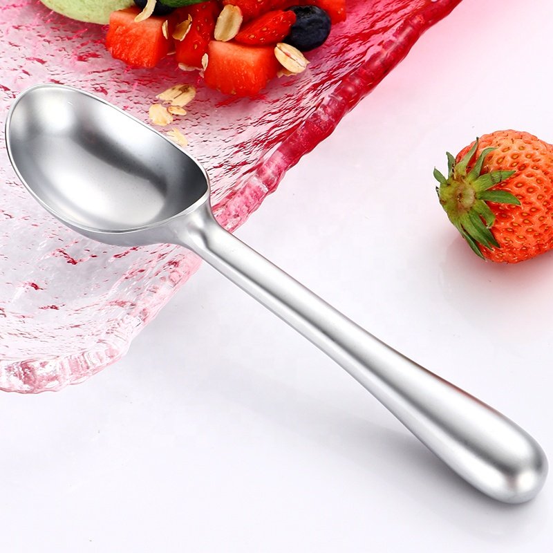 Zinc Alloy Ice Cream Spoon Hockey Machine Kitchen Non-stick Antifreeze Ice Cream Spoon Kitchen Tools Kitchen Accessories