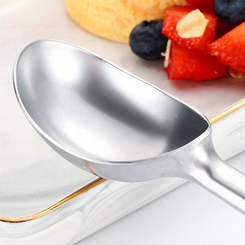 Zinc Alloy Ice Cream Spoon Hockey Machine Kitchen Non-stick Antifreeze Ice Cream Spoon Kitchen Tools Kitchen Accessories