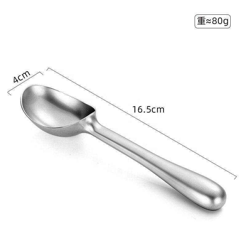 Zinc Alloy Ice Cream Spoon Hockey Machine Kitchen Non-stick Antifreeze Ice Cream Spoon Kitchen Tools Kitchen Accessories
