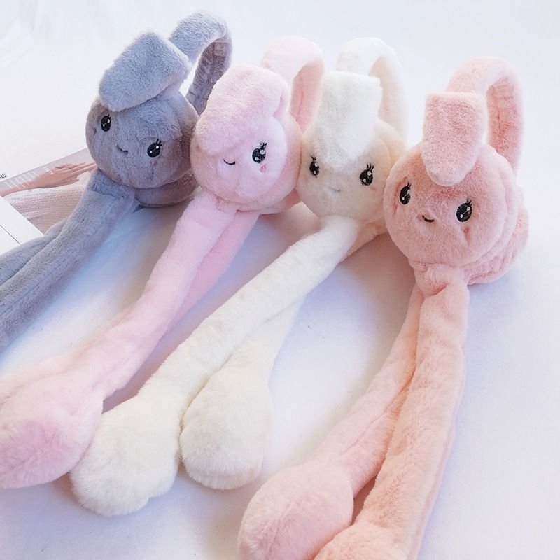 Custom Plush Earmuffs Winter Cute Student Ear Muffs for Women and Kids Ear protection Antifreeze Folding Fur Ear Muffs Winter