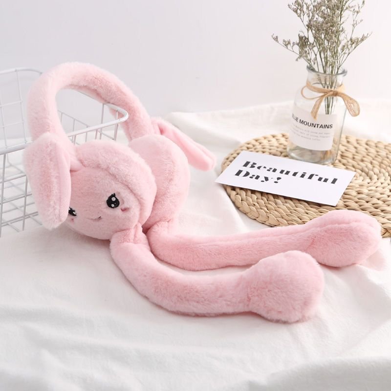 Custom Plush Earmuffs Winter Cute Student Ear Muffs for Women and Kids Ear protection Antifreeze Folding Fur Ear Muffs Winter
