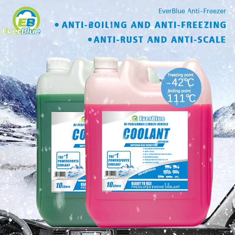 Multi Effect Radiator Coolant 10L Red Blue Green pink OEM Engine Coolant for All Season