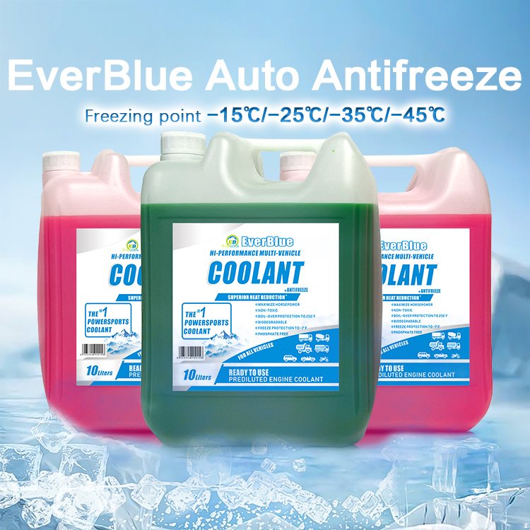 Multi Effect Radiator Coolant 10L Red Blue Green pink OEM Engine Coolant for All Season