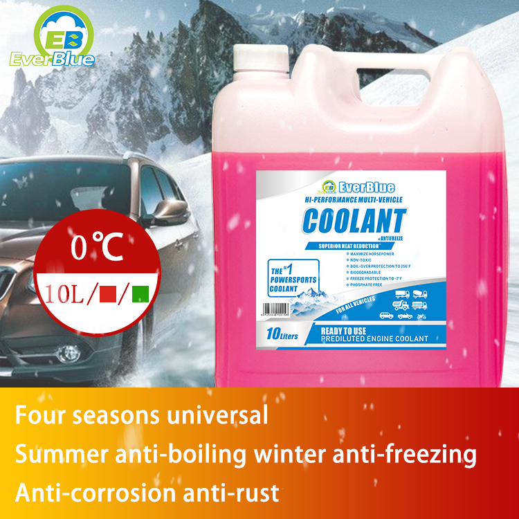 Multi Effect Radiator Coolant 10L Red Blue Green pink OEM Engine Coolant for All Season