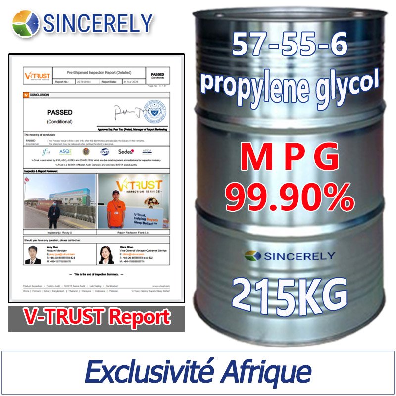 Industrial Use Antifreeze Mono Propylene Glycol Coolant