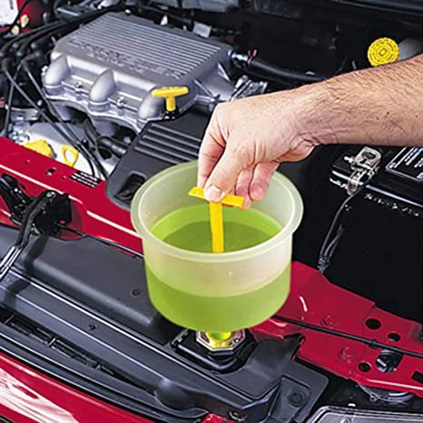 15 Sets of Antifreeze Funnel Plastic Funnel for Car 950g
