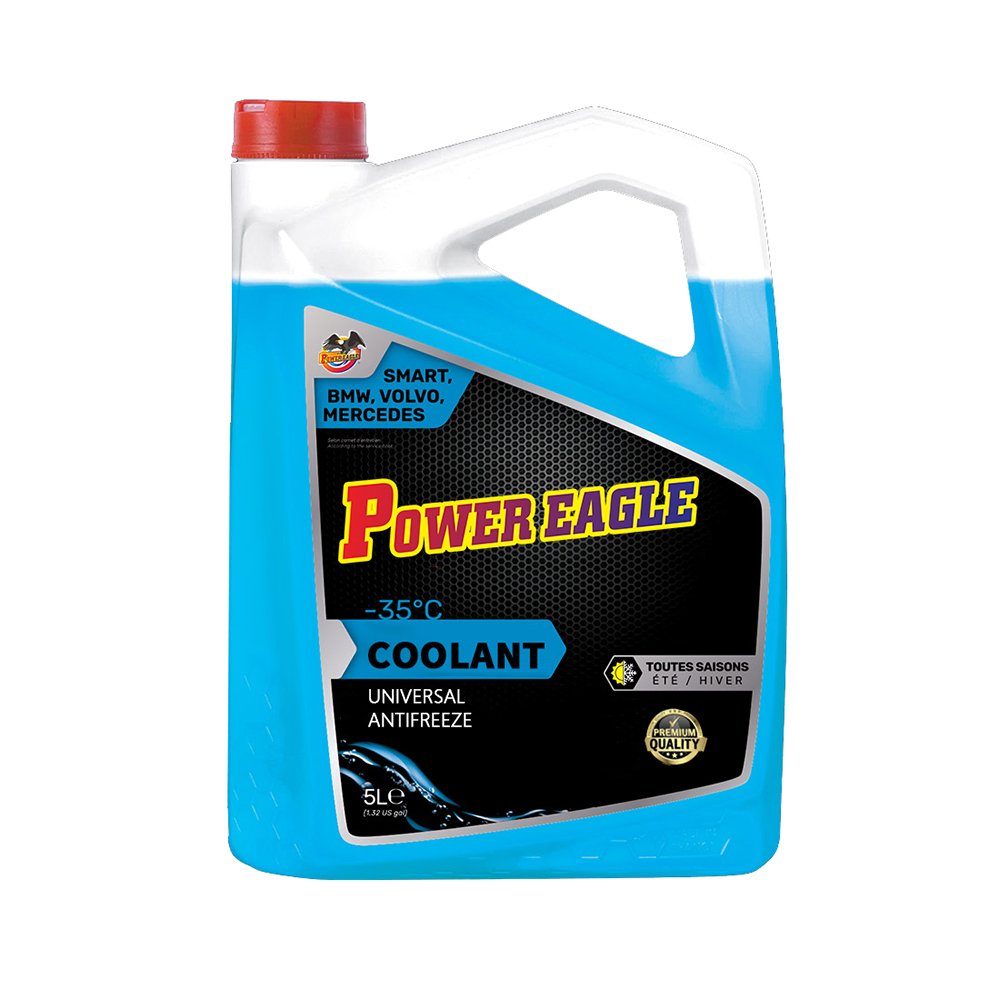 Multiple Effect Antifreeze Radiator Coolant Antifreeze for Engine Green Red Blue Color Cooling Coolant 5 Liters