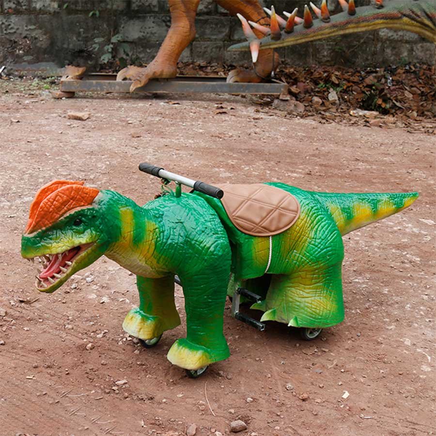 Children Playground Animatronic Small Dinosaur Ride