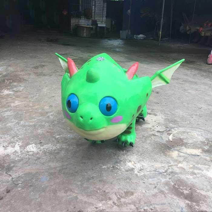 Children Playground Animatronic Small Dinosaur Ride