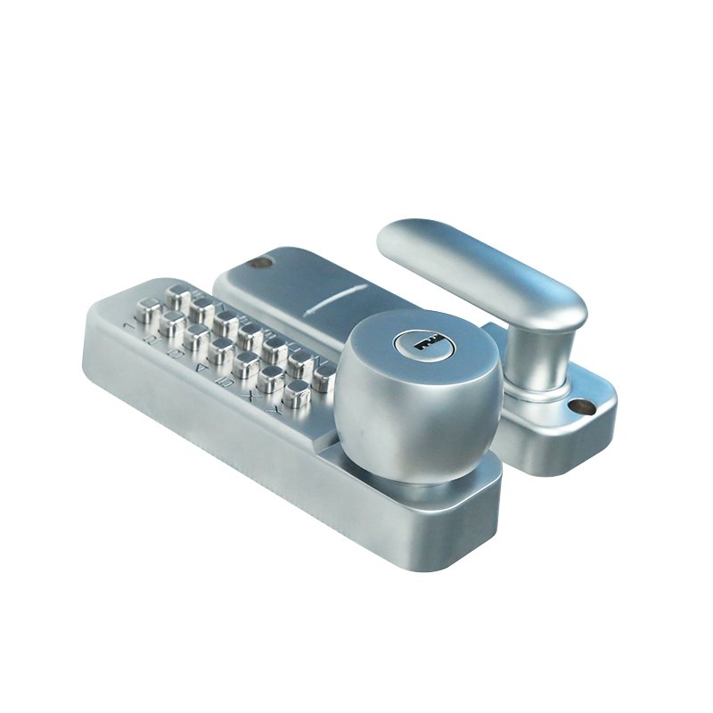 Outdoor Waterproof Push Button Keypad Door Lock Mechanical Code Lock Aluminum Wooden Door Deadbolt Lock