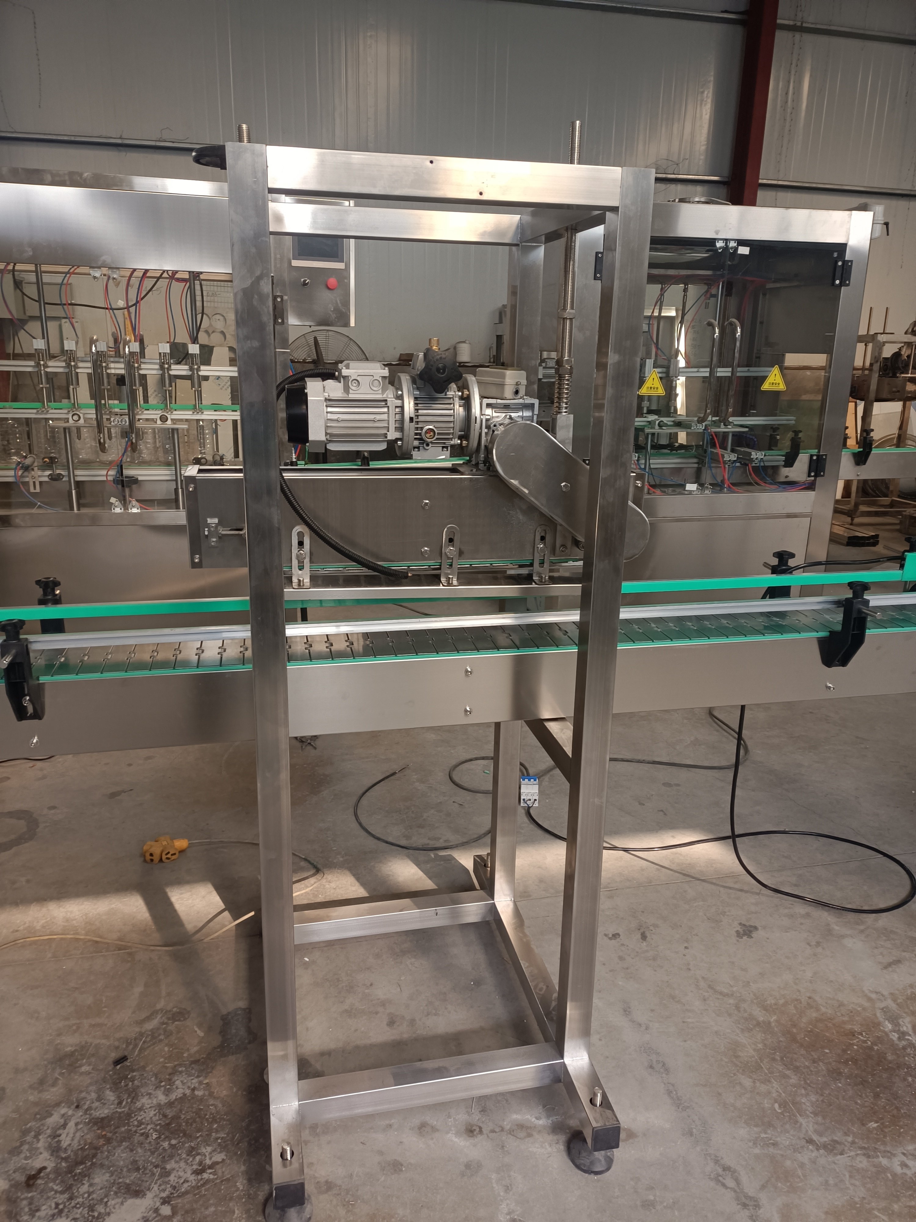 Full Automatic Olive Oil Cream Filling Machine Glass Plastic Bottles Chemical Liquid Production Packing Line PLC Gear Bearing