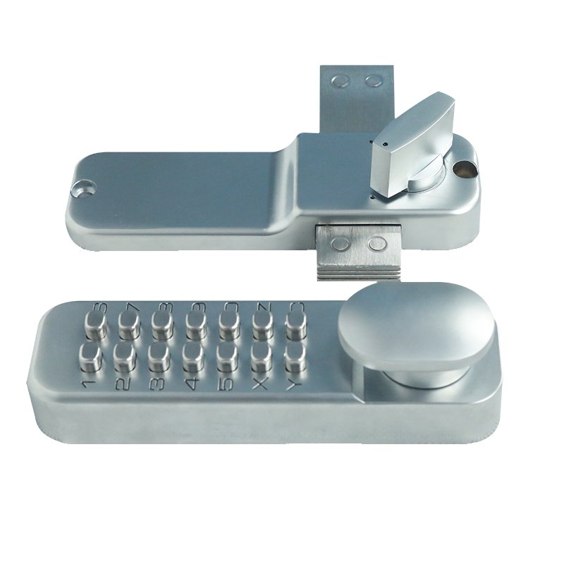 Single Latch Bolt Lock Machinery Push Button Keypad Code Lock Security Keyless Knob Door Lock