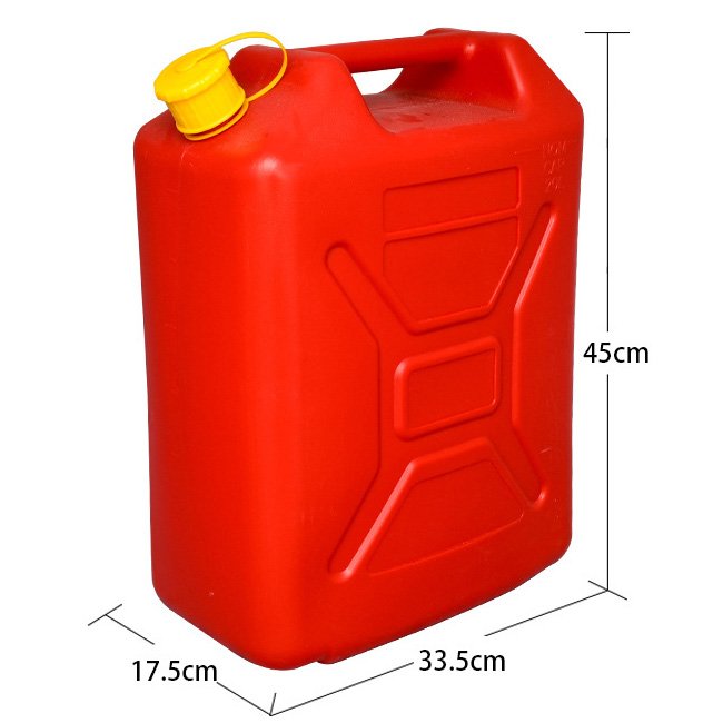 Fuel Canister 5/10/20L Plastic Fuel Petrol Diesel Jerry Can Canister With Flexible Spout
