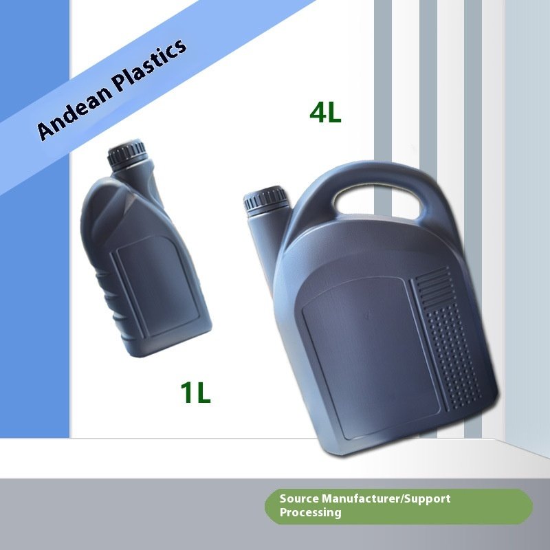 Customized 1L & 4L In-Film Labeled Oil Barrels round Shape with Scale Lines & Antifreeze for Oil & Fuel Storage